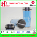 Double wall stainless steel thermos flask vacuum coffee cup